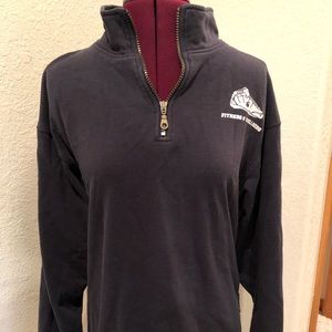 Indiana University quarter zip sweatshirt